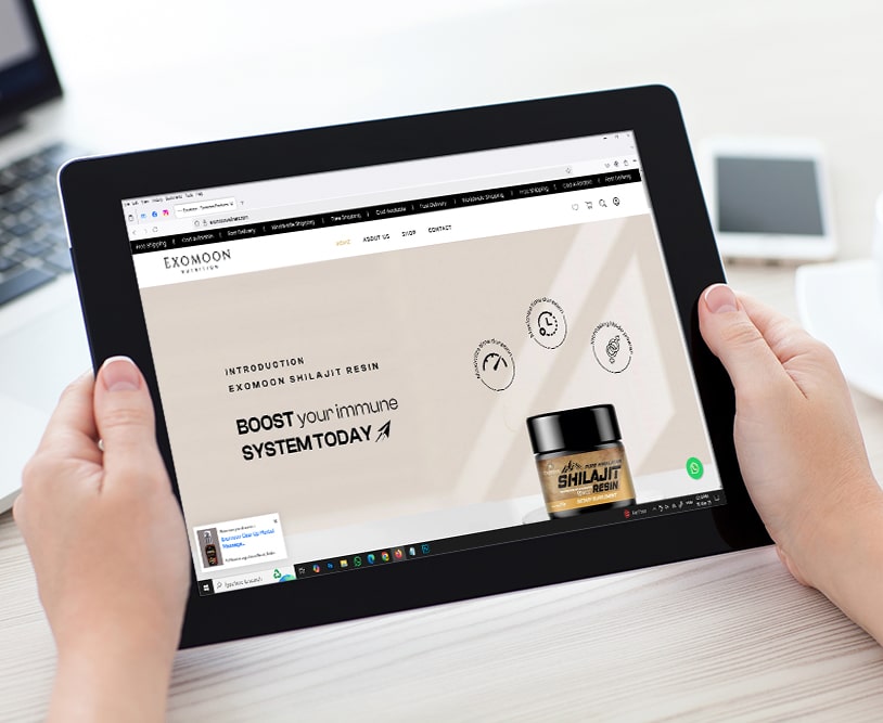 Website Development Company in Surat - Exomoon Wellness - Good Old Geek