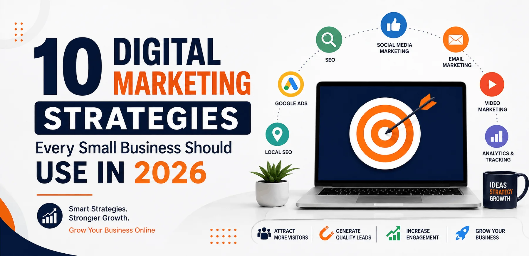 10 Digital Marketing Strategies Every Small Business Should Use in 2026