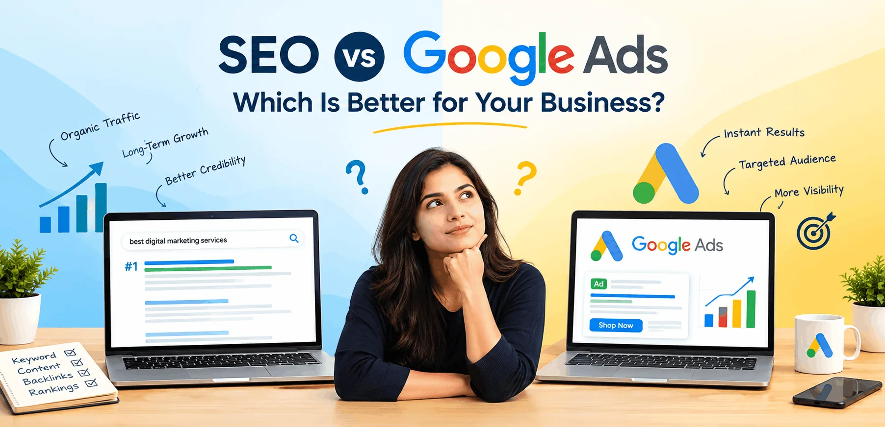 SEO vs Google Ads Which Is Better for Your Business