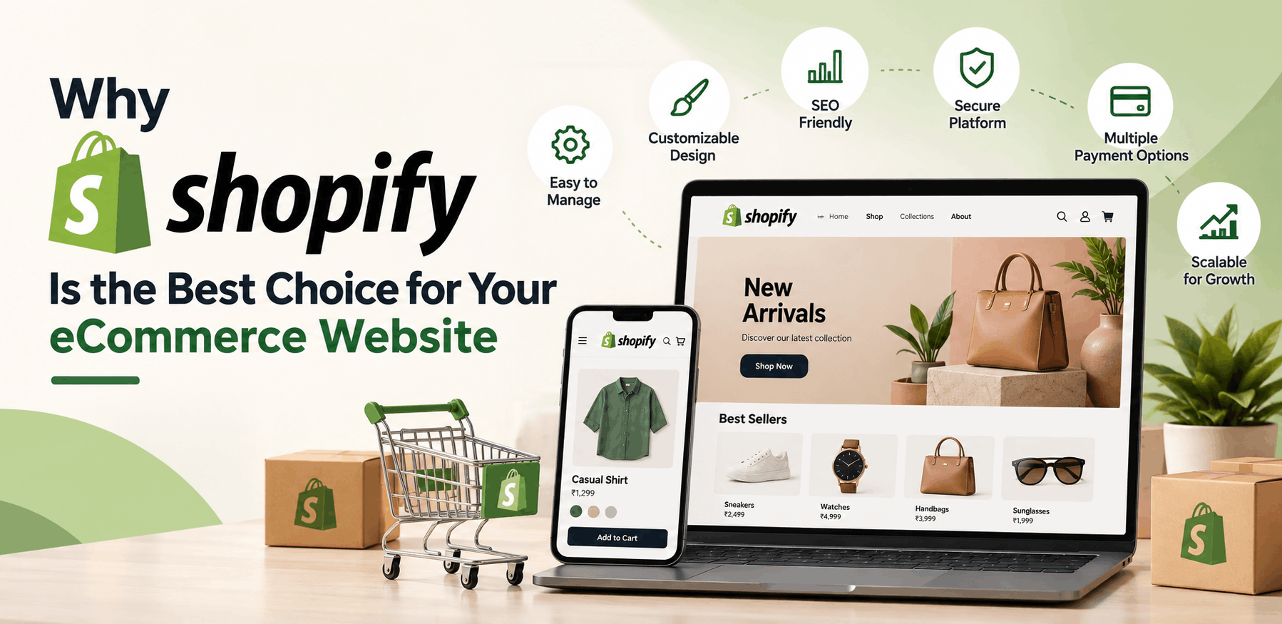 Shopify eCommerce Website Development by Good Old Geek