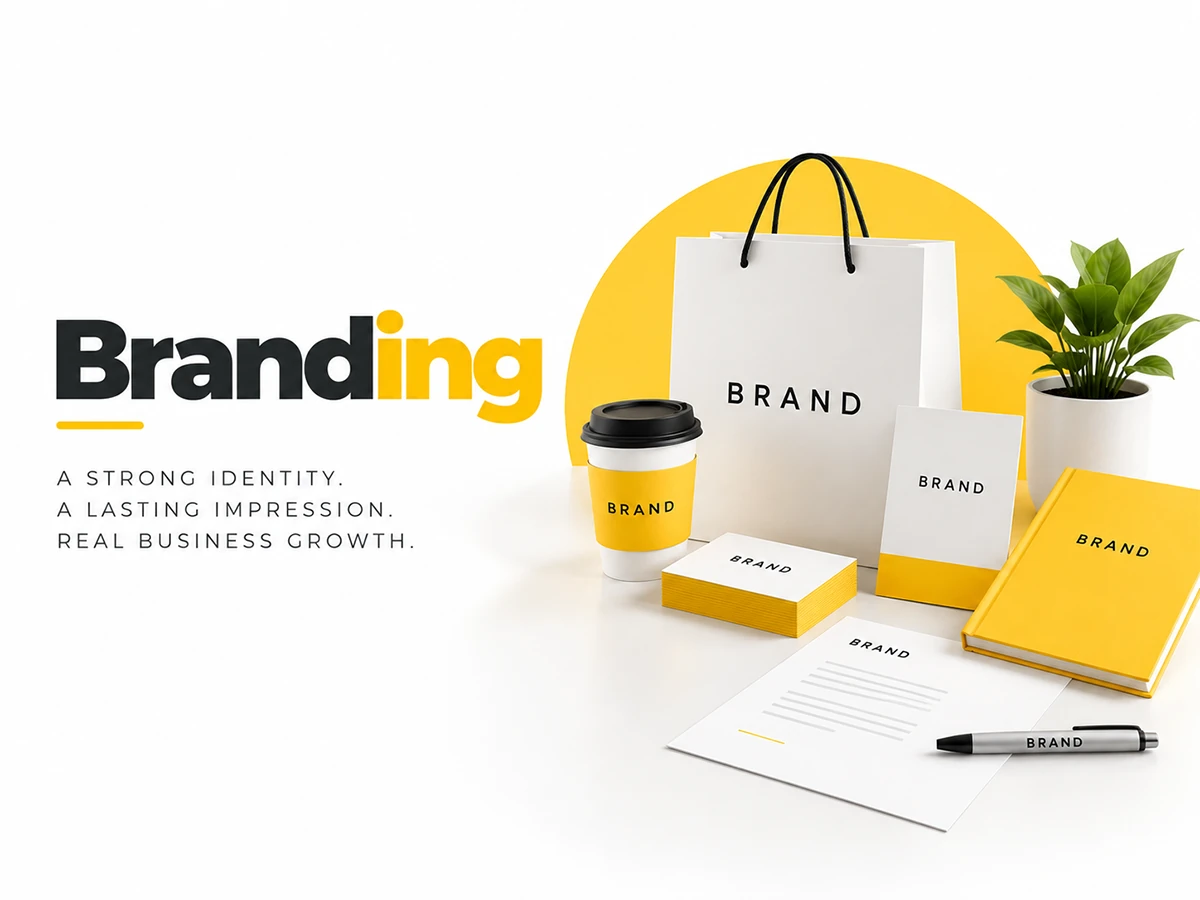 Branding services by Good Old Geek featuring brand identity design and branded stationery