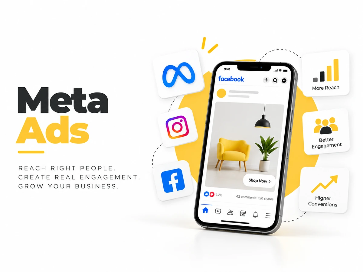 Meta Ads Management Services โ Good Old Geek Meta Ads management services featuring Facebook and Instagram advertising campaigns